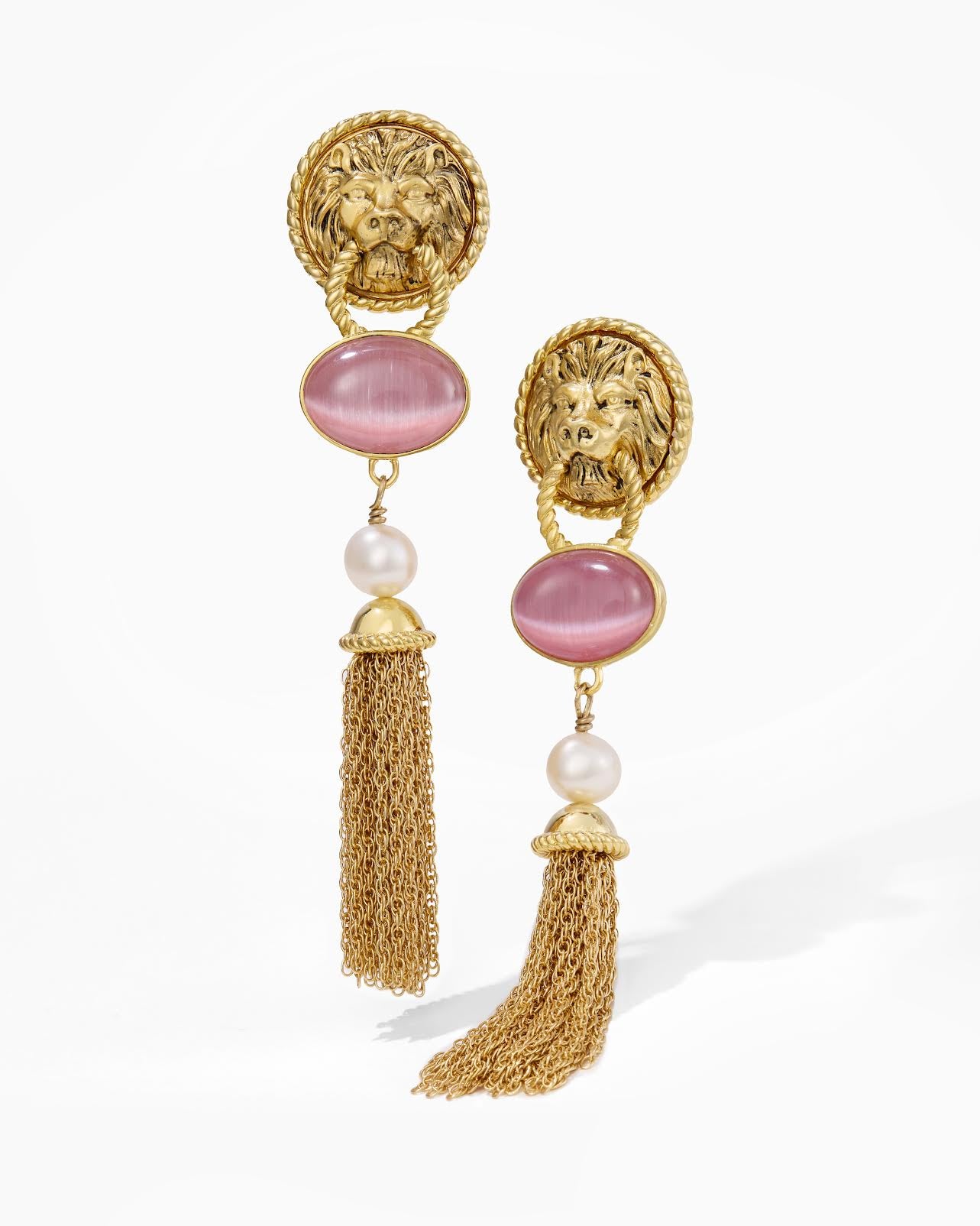 The East of Greenwich Earrings- Pink