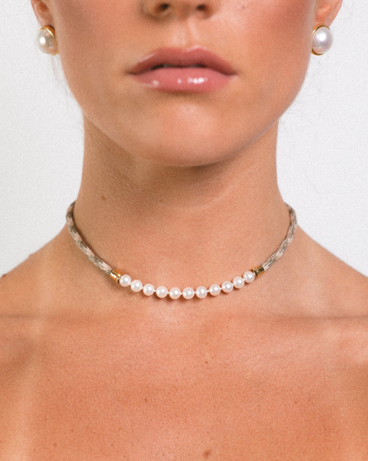 The Mister B. Necklace- Khaki Cord