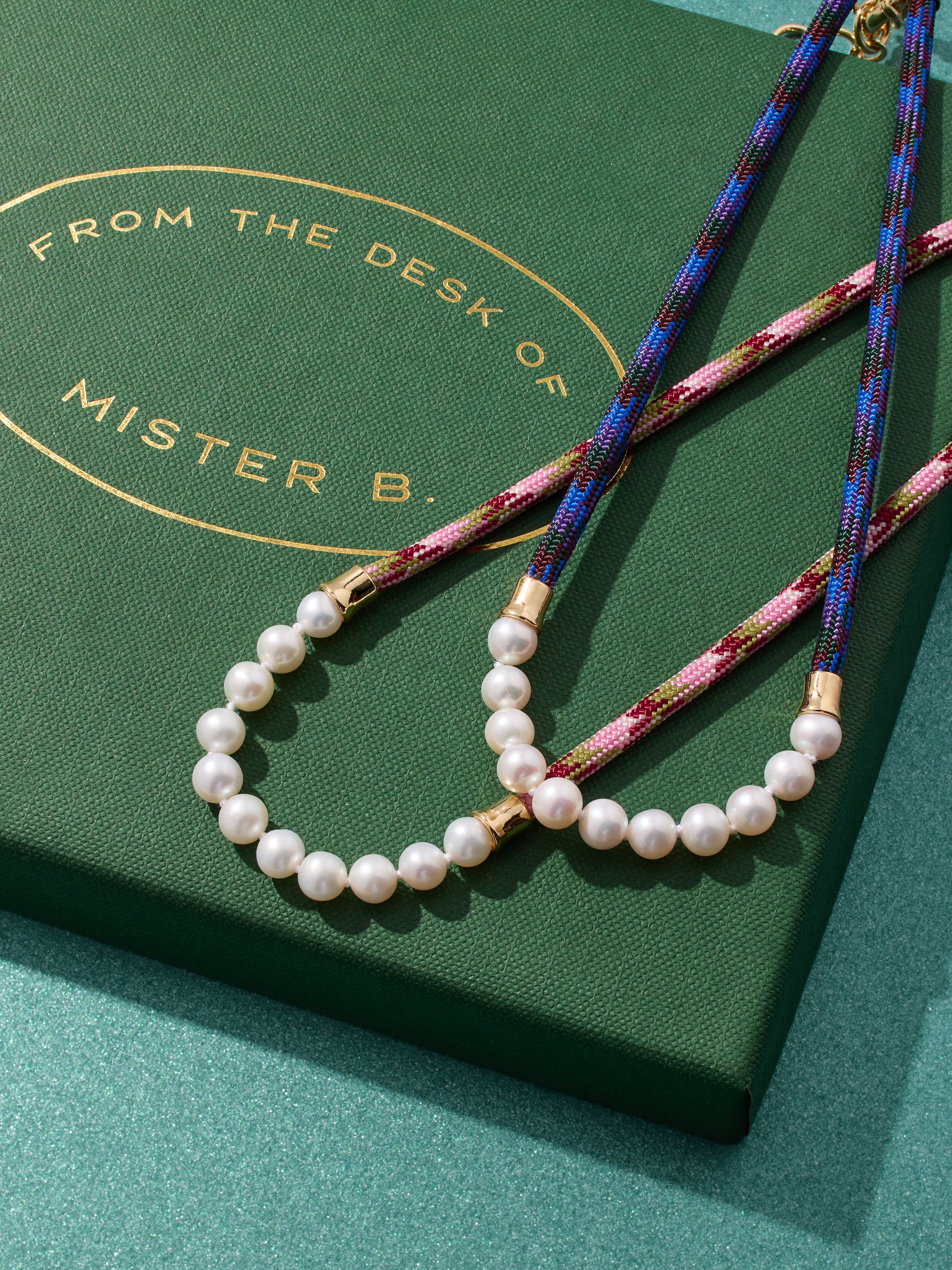 The Mister B. Necklace- May Flowers